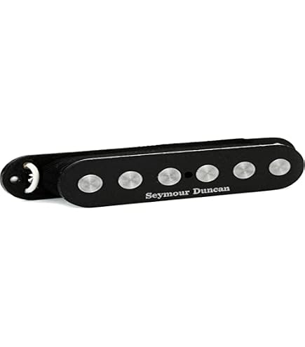 Seymour Duncan SSL-4 Quarter Pound Flat Pole Strat Pickup Black