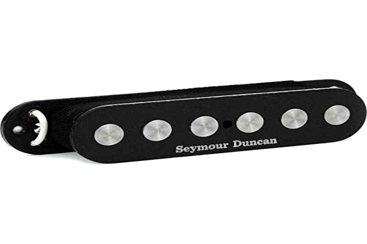 Seymour Duncan SSL-4-RWRP Single Series Quarter-Pound Flat Strat without Cover Microphone for Electric Guitar Black
