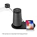 Soundlink Revolve Speaker Charging Cradle, Kuxiu 2in1 Desktop Charger Stand for Bose SoundLink Revolve/Revolve+ with Wireless Charging Pad for iPhone x/8Plus/8,Samsung Galaxy S9+/S9/S8+/S8/S7/S6 etc.