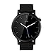 Motorola 2nd Generation Moto 360 42mm Smartwatch with Leather Wrist Band - Renewed (Black)