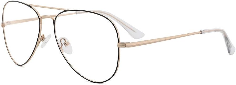 OQ CLUB Stylish Eyewears Designer for Women and Men, Blue Light Blocking Computer Reading Glasses,Retro Square Style Reduce Eye Strain Eyeglasses