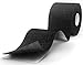 Sparthos Kinesiology Tape - Incredible Support for Pro Sports and Recovery - Free Kinesio Taping Guide! - Waterproof Rock Tapes Kinesiotape Kinetic Extreme h2o - Uncut (Black)