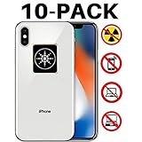 Radiation Protection for CELLPHONES/Laptop - Anti EMF/EMR Radiation Sticker - Radiation Shield Blocker - Remove Electronic Technologies Radiation - 40 Pack Bundle Deal!