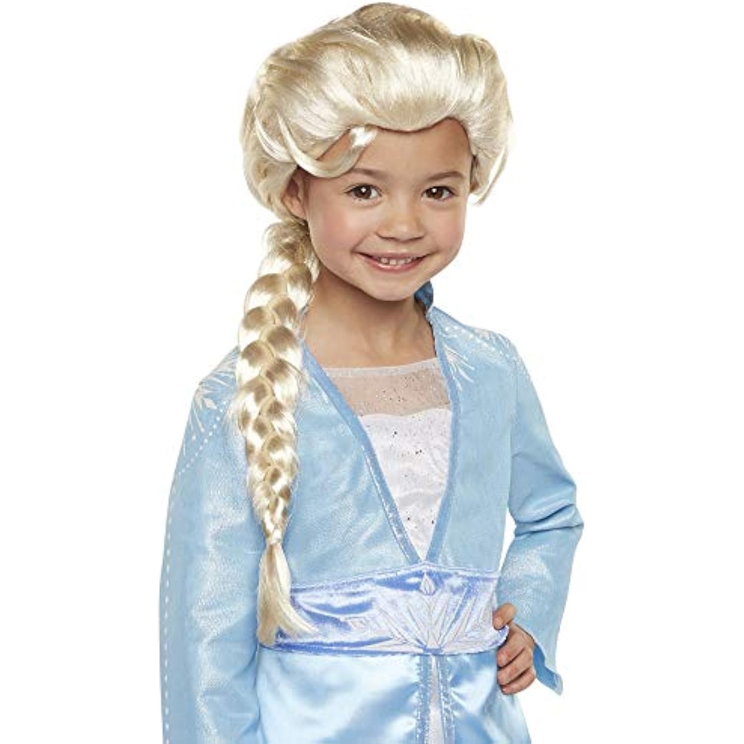 Disney Frozen 2 Elsa Wig, 20" Long with Iconic Braid for Girls Costume, Dress Up 192995203020 eBay