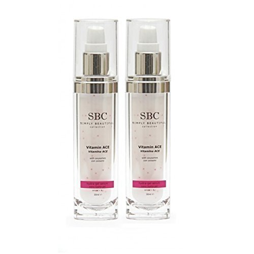 SBC Vitamin ACE hydra-gel serum 30ml Duo Two 30ml Bottles