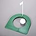 MUXSAM 1Pc Golf Practice Putting Cup Mat with Hole and Flag Plastic for Indoor Outdoor Office Garage Yard Golf Putting Green Regulation Cup Practice Training Aids