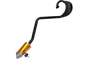 YLQYYH Exhaust Pipe Muffler For Mini Dirt Bike 2-Stroke 47 49 50cc Motorcycle Off Road Motorcycle Pit Bike