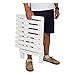 Shine Company 4109WT Adirondack Square Folding Table, White