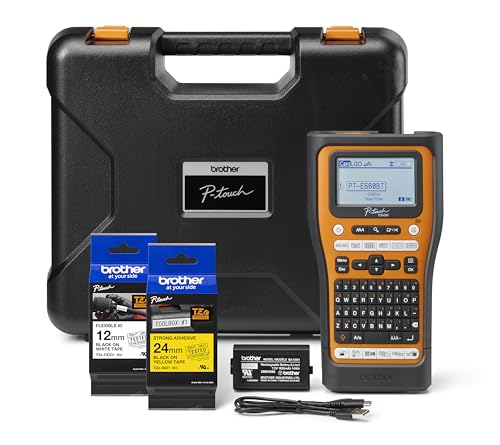 Brother PT-E560BTVP Electrician label printer | Prints up to 24mm