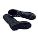 MagiDeal Black 1/6 Scale Flat Long Boots Shoes Accessories For 12 inch Female Action Figure Body