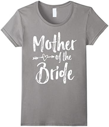 Women's Mother of the Bride T-Shirt Large Slate