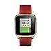 Pebble Time Steel Smartwatch for Apple/Android Devices - Gold (Renewed)