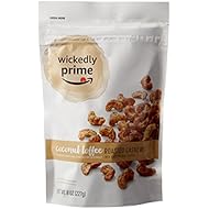 Wickedly Prime Roasted Cashews, Coconut Toffee, 8 Ounce