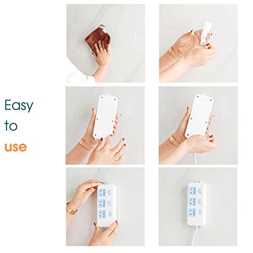 DigtalLife 20 Pcs Washable Removable No-Trace Anti-Slip Gel Tape Pads - Household/Boat/RV Light Item Mounting/Fixing [2 Size]