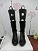 Wander Agio Womens Fresh Tall Boot Shapers Tree Multifunction Long Thigh Boots Breathable Support Black 3 Pairs (Updated Version, Won't Broken)