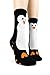 Foot Traffic Women's Penguin Slipper Socks (Shoe Size 4-10)