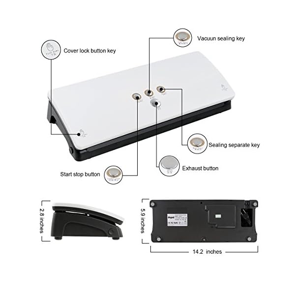 Gerowa-Household-Automatic-Vacuum-Sealer-Machine-with-Compact-Design-Hands-free-Seal-Indicator-Lights-Manual-Pause-Function-for-Food-Preservation