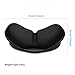 GIM Mouse Pad Gel, Mouse Pad Mat with Gel Wrist Rest Support Anti-Slip Comfort Pad Gel Mice Mat for Laptop Computer (Black) (Medium)