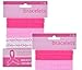 Breast Cancer Pink Ribbon Awareness Rubber Bracelets (6 Pack