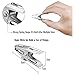 Refrigerator Magnetic Chip Bag Clips - LEYOSOV 8pcs Heavy Duty Fridge Magnet Hook with Strong Neodymium Magnet, Perfect for Food Classroom Office Photo Calendar