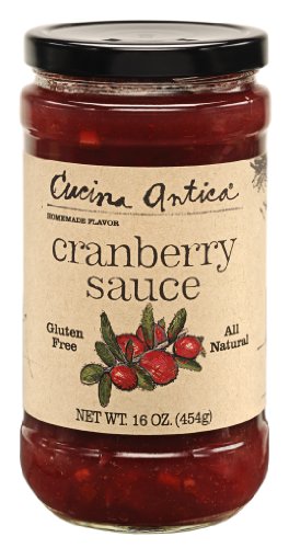 Cucina Antica Cranberry Sauce, 16 ounce, Pack of 6