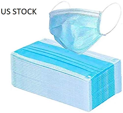 10 Pcs Professional Disposable Face Masks Medical Mouth Cover 3 Layer Protect 100% Cotton, Reusable or Disposable