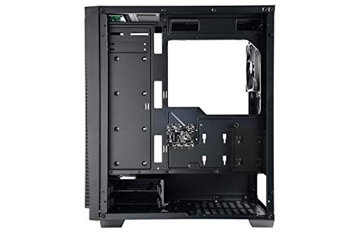 Enermax Starryfort SF30 Addressable RGB ARGB Mid Tower Gaming PC Case Tempered Glass Per-Installed A-RGB Fans (X4), ECA-SF30-M1BB-ARGB