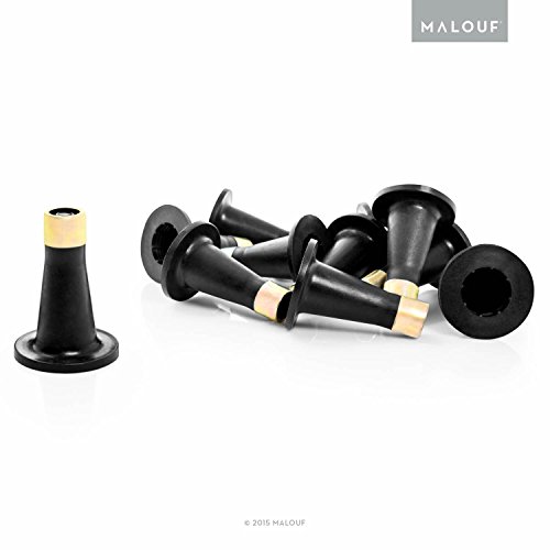 MALOUF STRUCTURES Set of 2 Bed Frame Replacement Glides