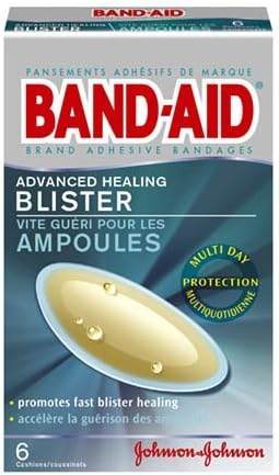 Johnson And Johnson Consumer Band-aid Advanced Healing Blister Adhesive Bandage - Model 4488 - Box of 6 by Johnson & Johnson