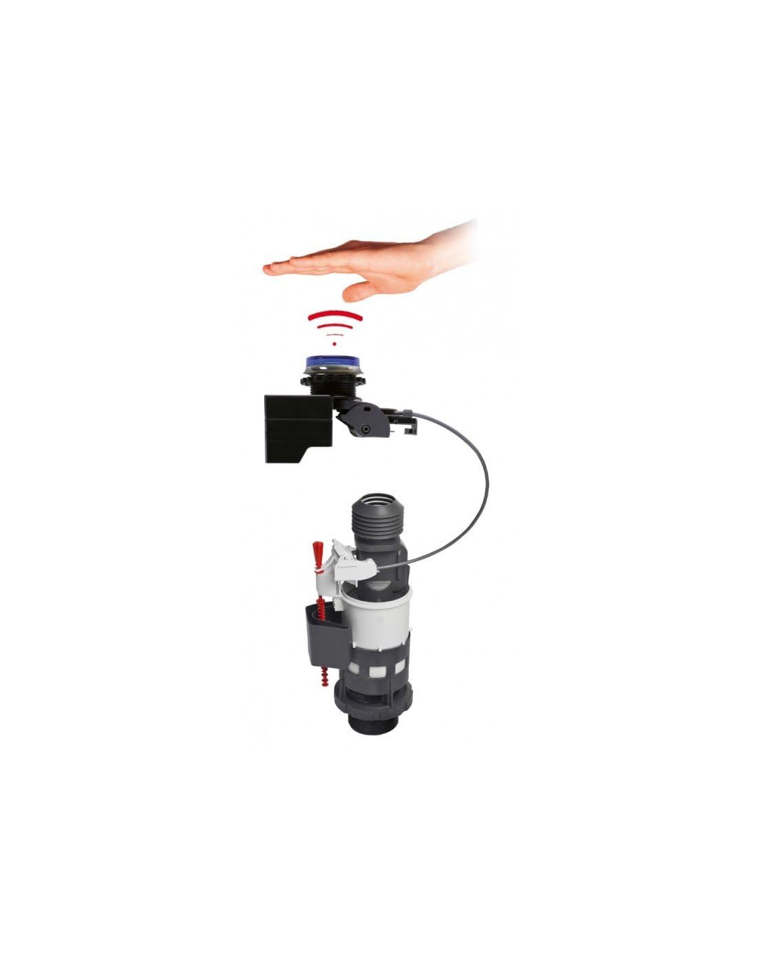 WIRQUIN Toilet Flush Mechanism without Contact TRONIC2