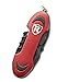 Rugged Knife Multitool Swiss Style Army Pocket Knife Ruby Metallic