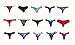 Morvia Varieties of Women Thong Pack Lacy Tanga G-string Bikini Underwear Panties
