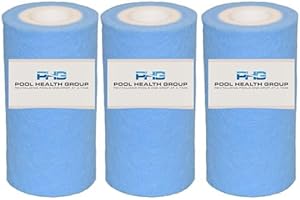 POOL HEALTH GROUP New Longer Lasting Type B Meltblown Pool Filter, Compatible with Intex 29005E and 59905 Models, 3 Pack
