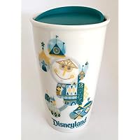 Starbucks Double Walled Disneyland Its A Small World Mickey Travel Mug 12 Fl Oz