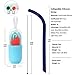 Muslish Collapsible Silicone Straws, BPA-Free, FDA approved, Portable 4 Pack Reusable Drinking Straws with Case for Yeti/RTIC/Tervis/Ozark- 4 Brush