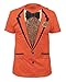 Impact Orange Retro Prom Mens Tee XXL