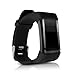 kwmobile Watch Band Compatible with Garmin Vivosmart HR Plus/Approach X40 - Watch Band Replacement Silicone Strap - Black