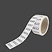 Squad Goods Consecutively Numbered Labels Self-Adhesive Roll 0001-1000