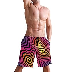 Aluy's boutique Men's Summer Cool Swim Trunks Quick