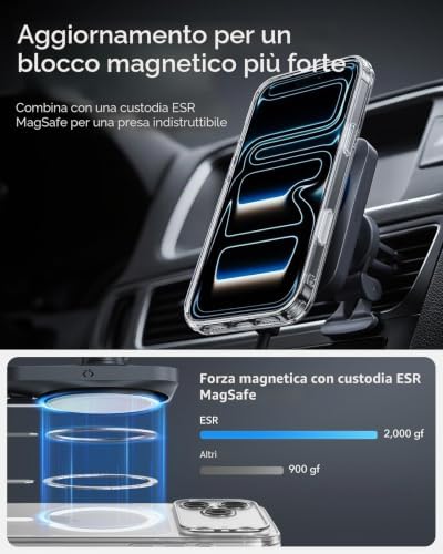 15W Caricatore Auto MagSafe con CryoBoost, per Apple - Certificato