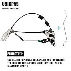 unikpas Door Latch Assembly w/Cable & Rod