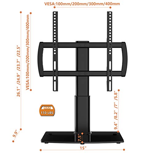 image for Hemudu Universal TV Stand/Base Tabletop TV Stand with Wall Mount for 2