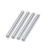 4Pcs 8mm x 500mm chrome plated linear motion guide rail round rod shaft for cnc parts 3d printer parts dia.8mm 500mm shaft OD 8mm shaft