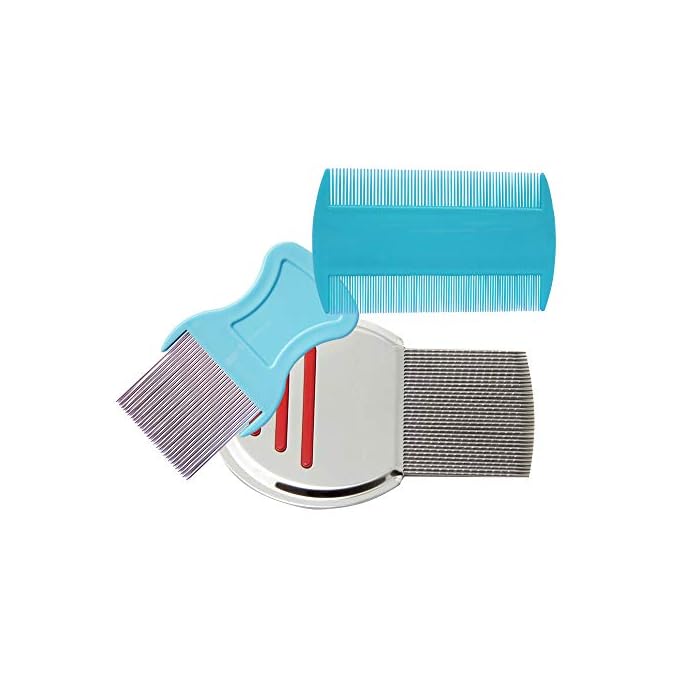 3 Pcs Dandruff Comb and Fine Tooth Comb