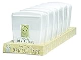 Desert Essence Tea Tree Oil Dental Tape - 30 Yards - Pack of 2 - Naturally Waxed w/Beeswax - Thick Flossing No Shred Tape - On The Go - Removes Food Debris Buildup - Cruelty-Free Antiseptic