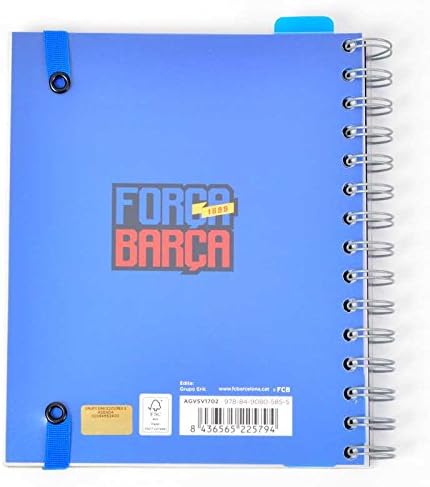 Grupo Erik editores - 2017/2018 School Agenda Week View Barcelona Football Club Players - Image 3