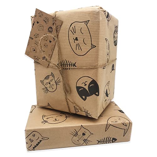 Luxury, Cat Wrapping Paper