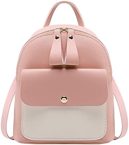 Respctful Fashion Mickey Backpack Mini Cute Bownot Bag for Girl Travelling