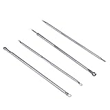 Blackhead & Blemish Remover Kit - Equinox Acne Treatment - 4 Professional Surgical Extractor Instruments By Bestpriceam (A)