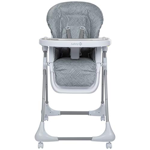 Safety 1st High Chairs for Babies and Toddlers, 3-In-1 Grow and Go with Tray and Adjustable Seat, Birchbark